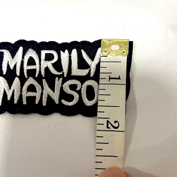 Marilyn Manson Iron-On Patch - Picture 6 of 7